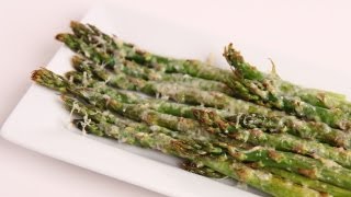 Parmesan Roasted Asparagus Recipe  Laura Vitale  Laura in the Kitchen Episode 370 [upl. by Roman]