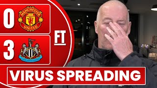 MY HEAD HAS COMPLETELY FELL OFF Reaction Tony ONeill RAGING😡  Manchester United vs Newcastle [upl. by Atinas]