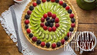 Crostata di frutta vegana [upl. by Deidre]