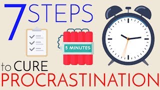 Procrastination – 7 Steps to Cure [upl. by Omrelliug539]