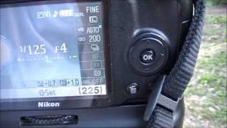 Nikon D3000 Manual Mode Explained [upl. by Robers]