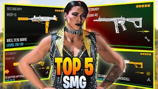 WARZONE New SMG META Top 5 BEST SMG LOADOUTS After Season 5 Update WARZONE Best Setups [upl. by Sharleen]