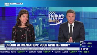 Le débat  Chèque alimentation pour acheter quoi  par Stéphane Pedrazzi et Béatrice Mathieu [upl. by Noman]