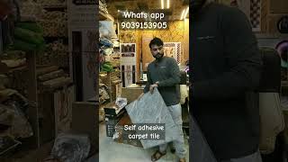 PVC Floor Tiles लगवाए। sticker carpet tiles house design floortilesdesign shorts satisfying [upl. by Ariaet]