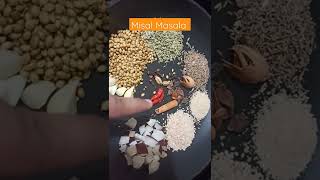 Recipe in 1 mins  Misal Masala Recipe Matki Misal Masala Homemade Masala Recipe [upl. by Debee]