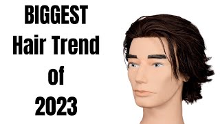 The BIGGEST Haircut Trend of 2023  TheSalonGuy [upl. by Dewayne]