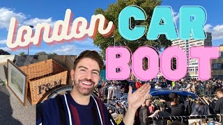 LONDON CAR BOOT SALE I found so many bargains🚗👌  MR CARRINGTON [upl. by Chellman]