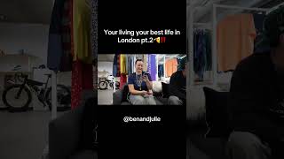 Living your best life in London London Vlog Highlight benandjulie londonvlog fashion newbalance [upl. by Hoover209]