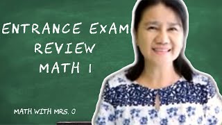 Entrance Exam Reviewer Part 1  UPCAT ACET USTET PUPCET DLSUCET etc [upl. by Zeculon289]