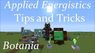 AE2 Tips and Tricks Botania Automation Pt 1 [upl. by Anialad688]