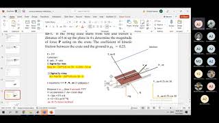 Dynamics PHM032s  Tutorial 7 Eng Ahmed Hamed  Spring 2022 [upl. by Burford524]