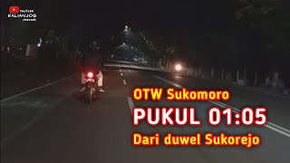 Dari Duwel Sukorejo Rejoso malammalam OTW Jatirejo Kapas Sukomoro Nganjuk [upl. by Nyroc438]