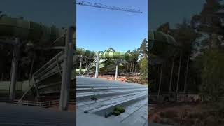 A look at the outside of the New Water Slide at Center Parcs Whinfell Forest shorts [upl. by Savick]