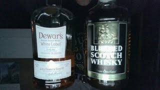 Dewars White Label vs WD Liquors Blended Scotch Whisky [upl. by Aimaj]