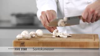 REWE TreuepunktAktion ZWILLING FIVE STAR Videoserie quotSantokumesserquot [upl. by Newnorb]