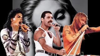 Michael Jackson Freddie Mercury Axl Rose  Rolling In The Deep IA cover versión completa [upl. by Eatnom739]