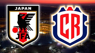 ⚽🔥 JAPÓN 0  1 COSTA RICA ⚽ Mundial Qatar 2022 [upl. by Mosley]