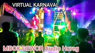 MBOK DEWOR Pro Audio❗ mengiringi virtual karnaval Live Baturetno Singosari [upl. by Bonn]