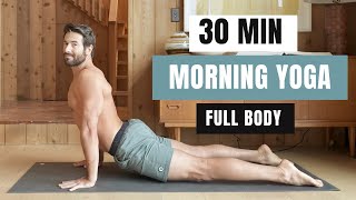 30 Min Morning Yoga Flow  Every Day Full Body Yoga for All Levels [upl. by Einehpets]