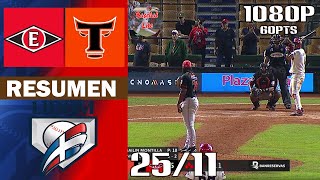 Resumen  Toros del Este vs Leones del Escogido  Serie Regular Lidom 20242025 25112024 [upl. by Ayahsey378]