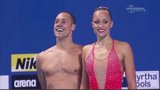 USA wins first Mixed Synchro Swim Champs  Universal Sports [upl. by Vadim882]