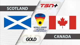 2024 WJLC  Scotland vs Canada  Gold Medal Game 12 [upl. by Eldoree]