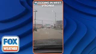 This Is Really Really Bad Streets Flooding In West Virginia Amid Severe Storms [upl. by Carnahan]