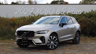 2024 Volvo XC60 Plus  Features Review amp POV Test Drive [upl. by Aivat]