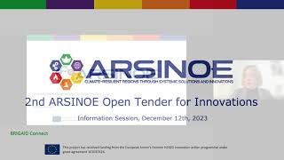 ARSINOE 2nd Open Tender  Info Session [upl. by Neetsirk669]