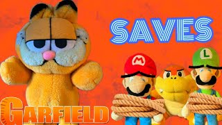 Garfield Saves the Mario Bros [upl. by Llenwad]