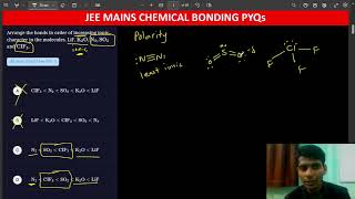 Arrange the bonds in order of increasing ionic character in the molecules LiF K2O N2 SO2 and ClF3 [upl. by Dougie]