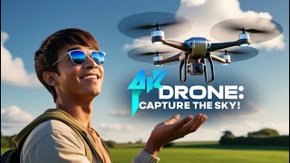 New F10 Brushless Drone GPS 6K HD Perfect for Aerial Photography [upl. by Latsirc]