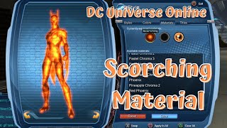 DCUO Scorching Material DC Universe Online [upl. by Robson]