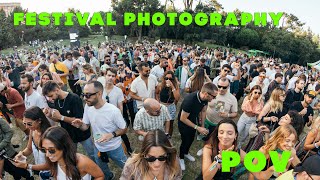 FESTIVAL PHOTOGRAPHY  POV  DAY1 [upl. by Bricker]