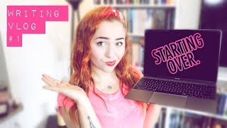 Starting Over  Writing Vlog 1 [upl. by Rhine]