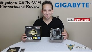 Gigabyte GAZ97NWIFI Motherboard Review  Benchmarks [upl. by Derril]