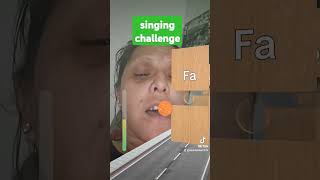 singing challenge I think I need singing lessons [upl. by Ecinaj687]