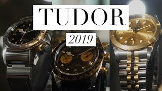 Tudor Black Bay P01 Chrono SampG and more Tudor 2019 Baselworld Showcase [upl. by Africa]