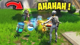 Je lui vole TOUT SON LOOT sur Fortnite il finit par péter un câble RAGE [upl. by Mook]