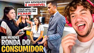 A GERENTE DA ACADEMIA FICOU PTA E O BEN MENDES SE EXALTOU  React Ronda do Consumidor [upl. by Rosabelle46]