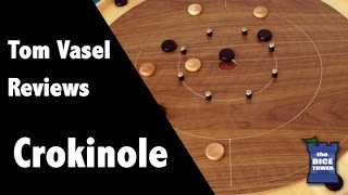 Crokinole Review  with Tom Vasel [upl. by Ileek]