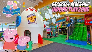 PEPPA PIG Indoor Play Area in Peppa Pig World  Georges Spaceship Playzone Feb 2023 4K [upl. by Aiyot]