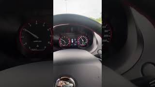 Proton saga mc2 fuel consumption Highway 208kmL speed 80kmh [upl. by Akimehs]