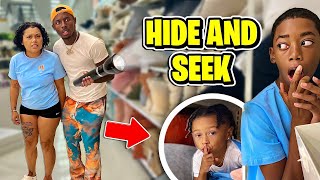 Extreme Hide And SEEK In TARGET Shocking  OHSO FAMILY [upl. by Sola474]