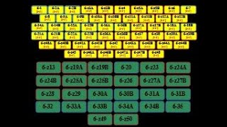 All Hexachords with no consecutive semitones [upl. by Maxfield366]