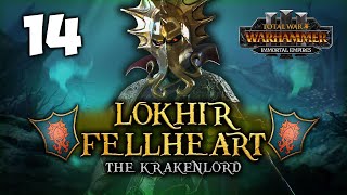 THE GREAT GOLDEN WAR Total War Warhammer 3  Lokhir Fellheart Dark Elves IE Campaign 14 [upl. by Giraud411]