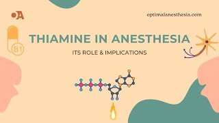 Thiamine amp Anesthesia [upl. by Arihaz]