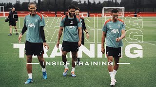 Inside Training Van Dijk Trent Gakpo Gomez Darwin amp Diaz return for preseason [upl. by Haelahk845]