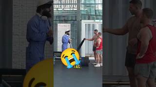 Prank on gym boy 🤯 part 2 💞 shorts prank reaction viral trend [upl. by Edgard]