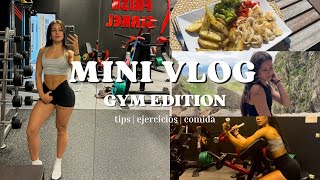 GYM VLOG  mi entreno de espalda gym tips comparaciones en rrss mi pueblo en Noruega [upl. by Talley]